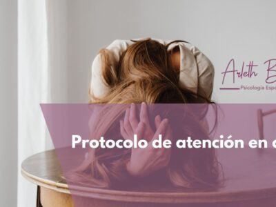 Protocolos de atención en crisis