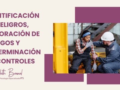 Identificación de peligros y gestión de riesgos